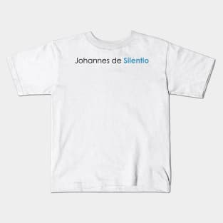 Soren Kierkegaard Johannes de Silentio Pseudonym Kids T-Shirt